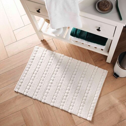 Douceur d int&amp;eacute;rieur Bela kopalni&amp;scaron;ka preproga 50x80 cm Cleonis &amp;ndash; Slike