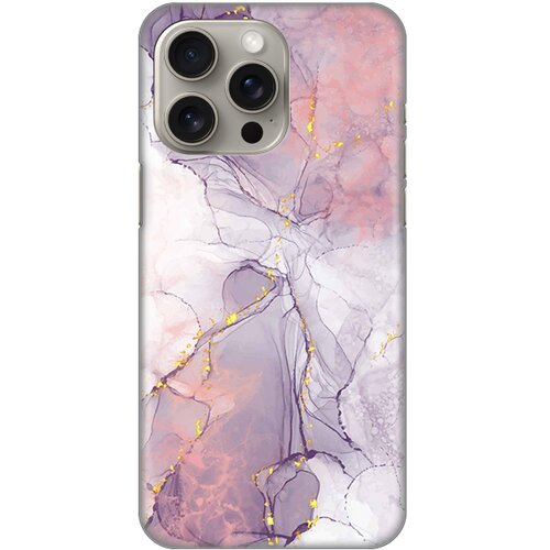 Torbica silikonska print za iphone 15 pro max 6.7 pink marble Slike