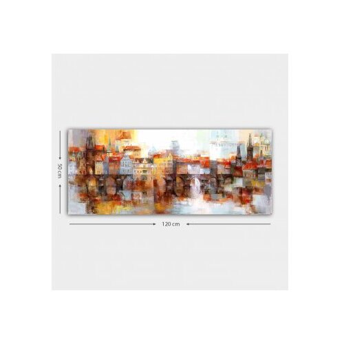 Wallxpert Slika na zidu na platnu 50x120cm Slike