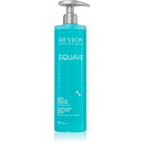 Revlon Professional Equave Detox Micellar Shampoo micelarni šampon z razstrupljevalnim učinkom za vse tipe las 485 ml