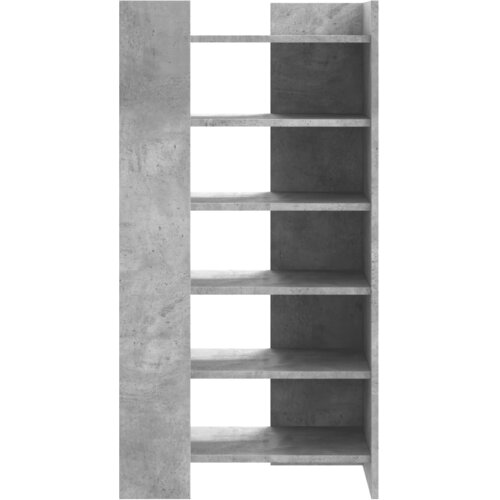  za cipele boja betona 52x37,5x100 cm konstruirano drvo Slike