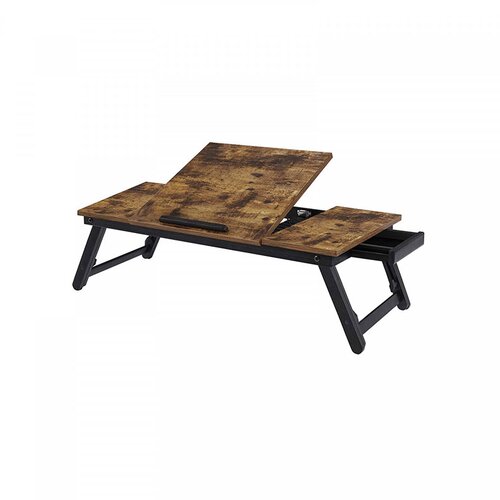 Songmics RUSTIC Laptop Table with Drawer, Rustic, LLD110B01 Cijene