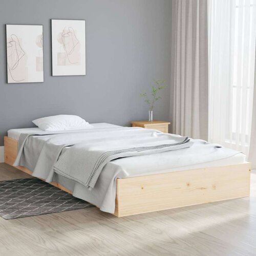  Posteljni okvir trden les 100x200 cm, (20606000) Slike