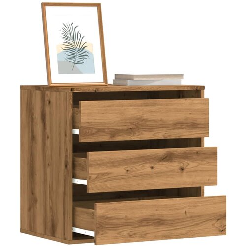 vidaXL Kotni predalnik artisan hrast 60x41x58 cm inženirski les Cene