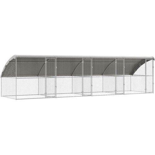  za pse 4 pcs Srebrno 8 x 2 x 2 m Pocinčani čelik Slike