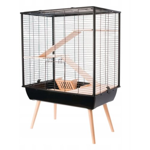 Zolux Cage Neo Cozy Large Rodents H80, black color Cene