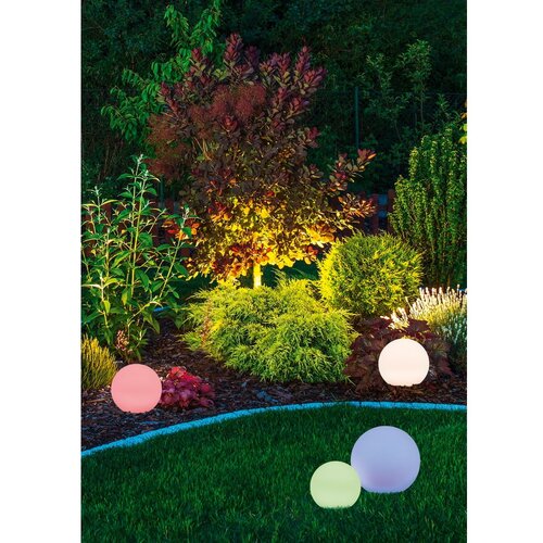 Tri O LED solarna zunanja svetilka (vi&amp;scaron;ina 28 cm) Melo &amp;ndash; Slike