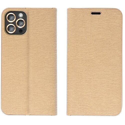 Oem LUNA Book Gold preklopna futrola za Samsung Galaxy A57 5G gold Slike