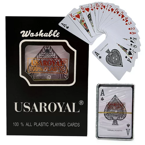  Set kvalitetnih pralnih igralnih kart za poker 54 kosov AKCIJA