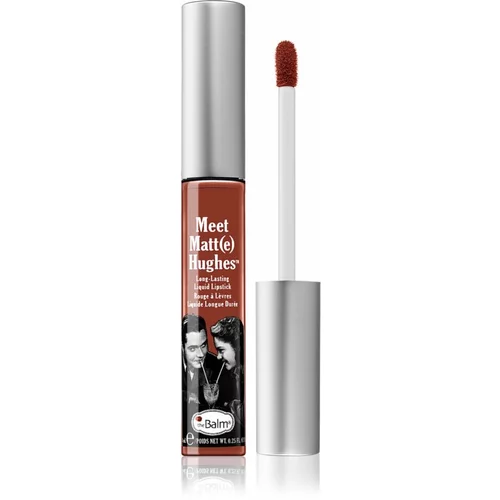 TheBalm Meet Matt(e) Hughes Long Lasting Liquid Lipstick dolgoobstojna tekoča šminka odtenek Generous 7.4 ml