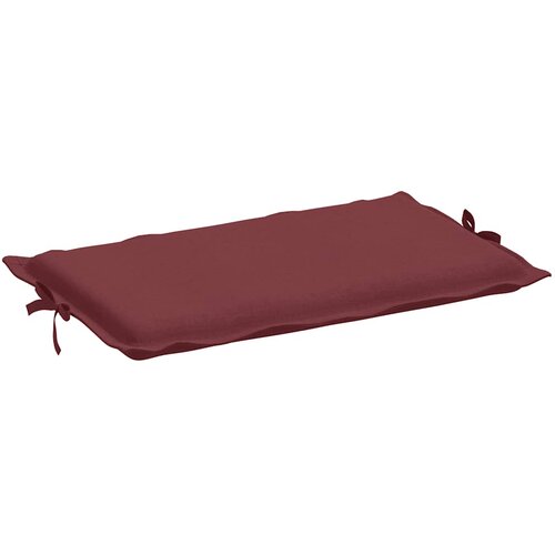  Jastuk za ležaljku pro&amp;scaron;arani vino crvena 186x58x4 cm od tkanine Slike