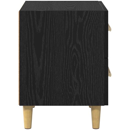  za krevet s ladicama 2 pcs Crni hrast 40 x 35 x 47.5cm Slike