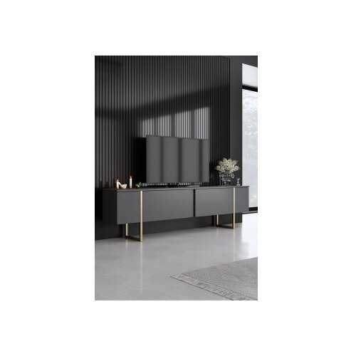 Hanah home set za dnevnu sobu luxe anthracite gold Slike