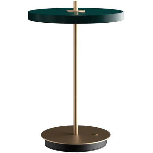 UMAGE Zelena LED stolna lampa s mogućnosti zatamnjivanja s metalnim sjenilom (visina 31 cm) Asteria Move &amp;ndash; Slike
