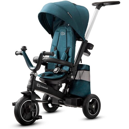 Kinderkraft otro&amp;scaron;ki tricikel 5v1 easytwist midnight green Slike