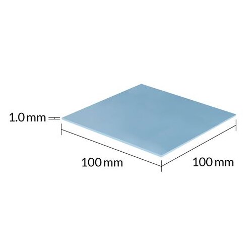  termalna podloga tp-3 tc: 7,6 V / mk actpd00053a, 100 x 100 x 1,0 mm Cijene