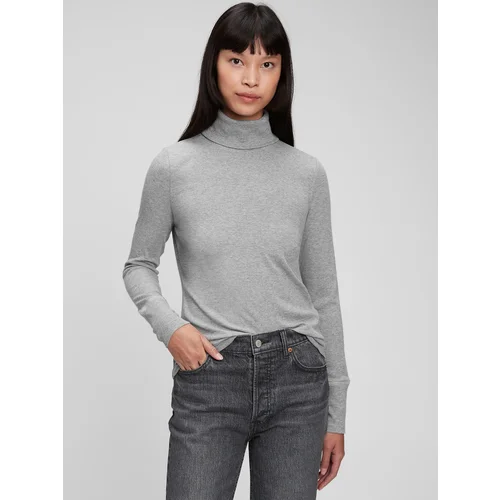 GAP Ribbed T-shirt with turtleneck - Women