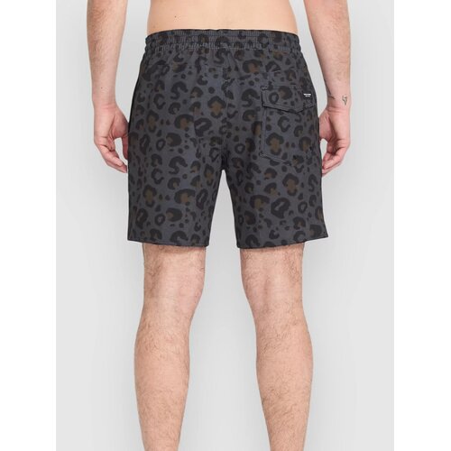 Volcom Melange Trunk 17 Boardshorts asphalt black Slike