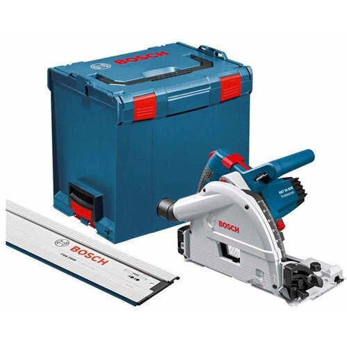 Bosch Cirkular/testera za uranjanje GKT 55 GCE + vođica (šina) FSN 1600 u L-Boxx koferu 0601675002 Slike