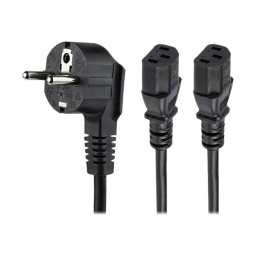 StarTech.com PXT101YEU2M strujni kabel Crno 2 m CEE7/7 2 x C13 spojnica Cene