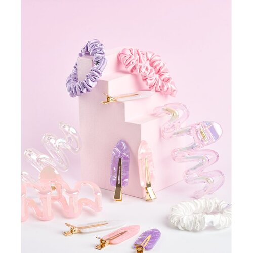 Brushworks Complete Everyday Hair Clip &amp;amp; Scrunchie Set darilni set za lase Slike
