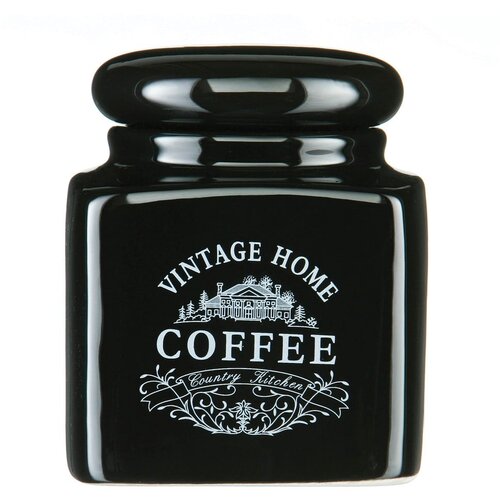 Premier Housewares Črna posoda za kavo Vintage Home Cene