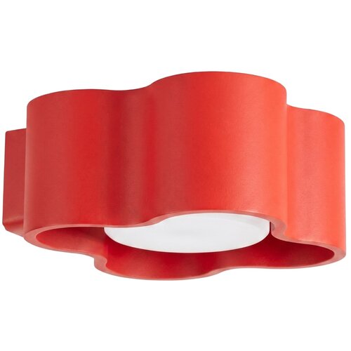 Sollux Lighting Stenska svetilka OVIO rdeča Gx53, (5000499315) Cene