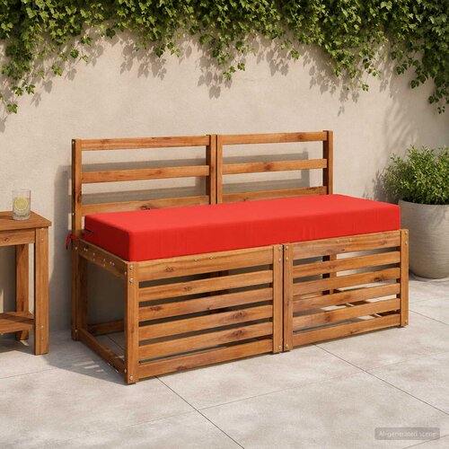  Jastuk za sjedalo SOEST 100% poliester Crvena 120 x 40 x 10 cm Cene