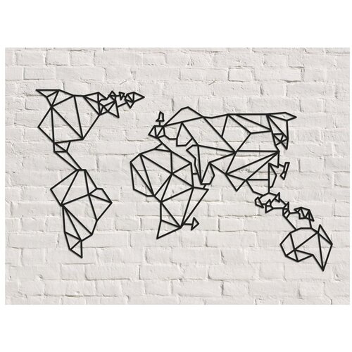 Really Nice Things Stenska dekoracija Worldmap Slike