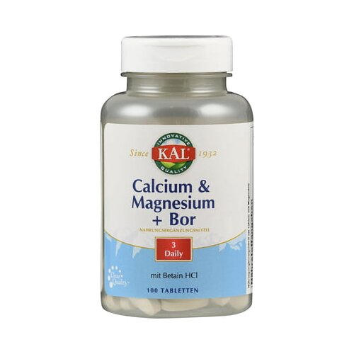 KAL Kalcij i magnezij + bor - 100 tabl. Cijene
