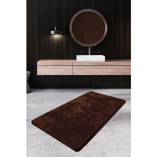 Aberto Design Temno rjava kopalni&amp;scaron;ka preproga 70x120 cm Havai &amp;ndash; Slike