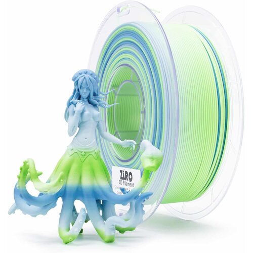Ziro fast gradient matte pla filament 1.75 mm - ocean Cene