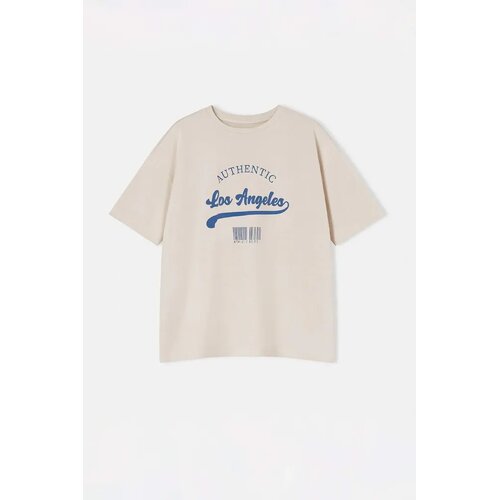 Trendyol Ženska majica Tbbss23Ah00131, Siva Slike