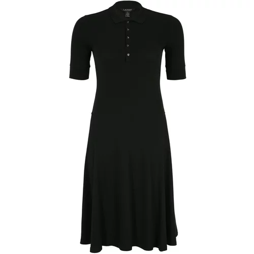 Polo Ralph Lauren Pletena obleka 'LILLIANNA' črna