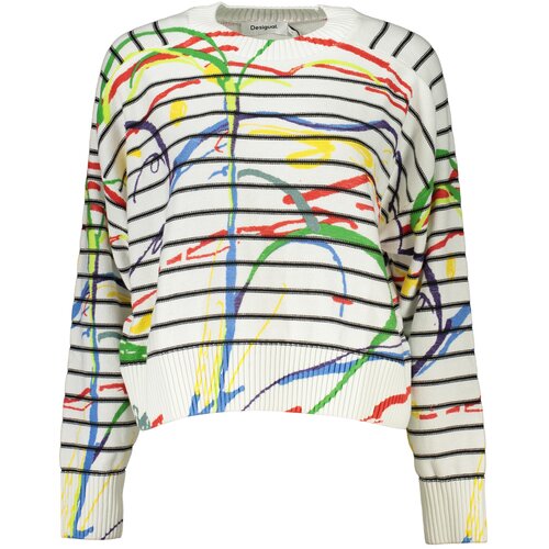 Desigual WHITE WOMEN&amp;amp;#39;S SWEATER Slike