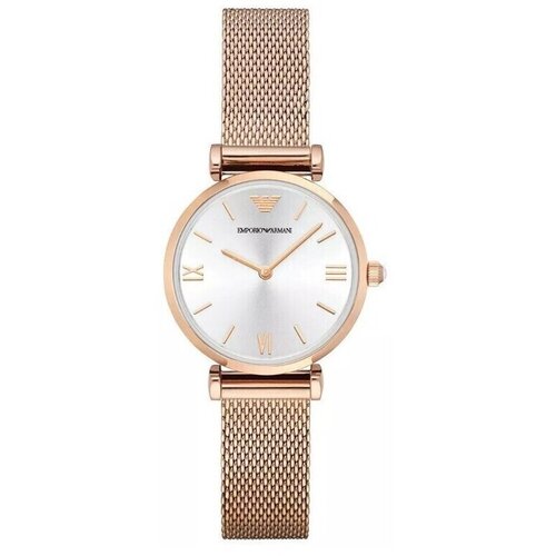 Emporio Armani Analogne ure ty169060 Pozlačena Cene