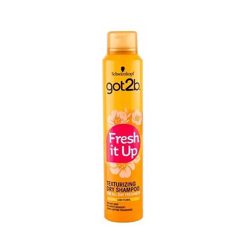 Schwarzkopf Got2b fresh it up texturizing suh šampon s cvetličnim vonjem 200 ml za ženske
