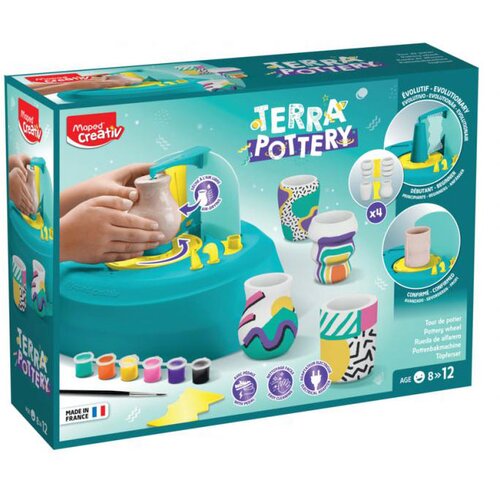 Maped Set za ustvarjanje Lončarsko kolo Slike