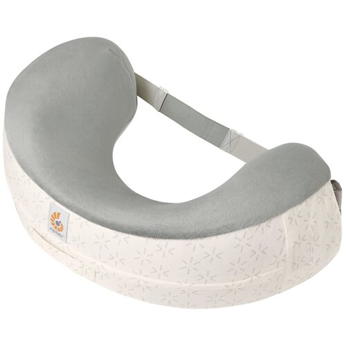 Ergobaby jastuk za trudnicu i dojilju Jastuk za dojenje s pojasom - Starlight Cream NPASTRCRMSTP Slike