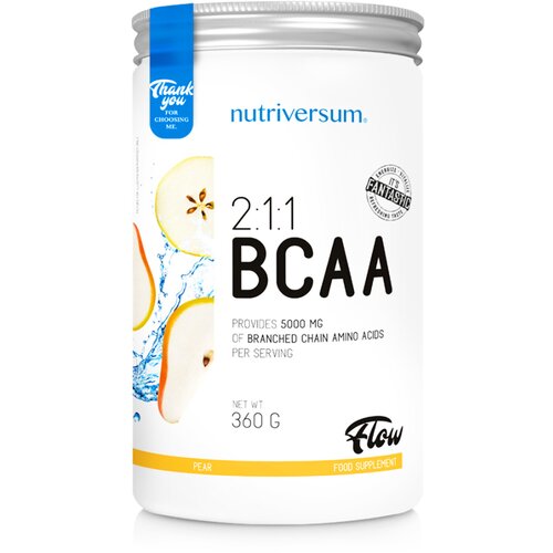 NUTRIVERSUM bcaa flow 2:1:1 kru&scaron;ka, 360g Cene