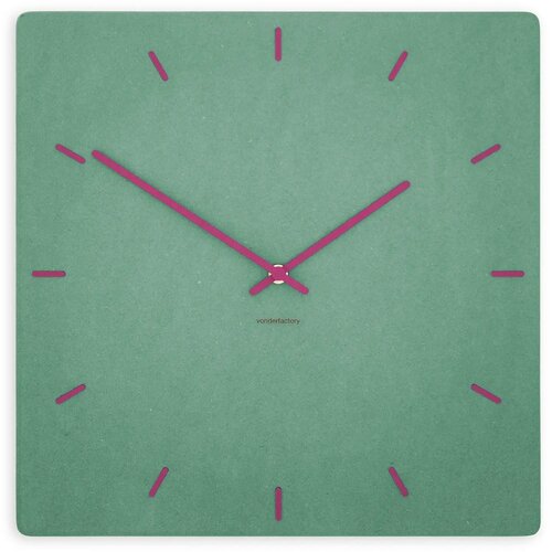 Von Der Factory Zidni sat Luxhora Pura Square Mint Green 11 boja kazaljki Cijene