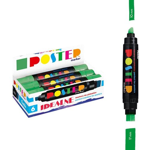 KW TRADE POSTER Marker, zelen, (21299787) Cene