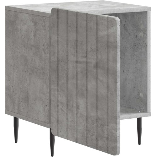  Noćni ormar 2 pcs Betonska siva 43 x 34,5 x 52 cm Slike