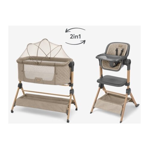 Kikka Boo Kolevka + hranilica set 2in1 Sleat Me Beige ( KKB23110 ) Slike