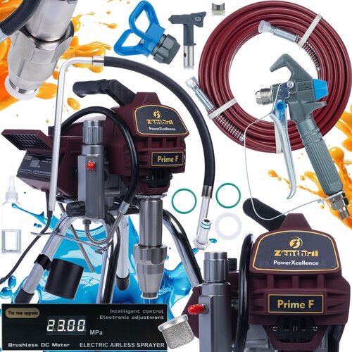 Rosfix Prime F Airless Brizgalna Naprava &ndash; 2800W, 20MPa, 4L/min, Max. Zmogljivost 0,035", Powerxcellence Serija, (5000212336) Cene
