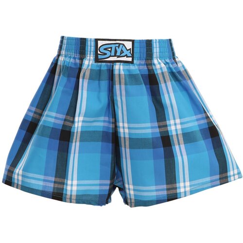 STYX Children's shorts classic rubber multicolored (J913) Cene