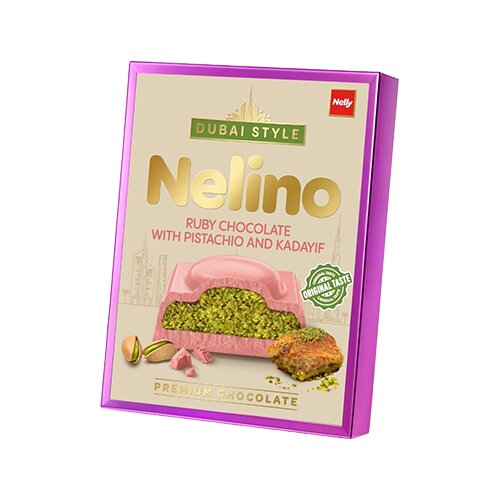 Nelly Čokolada NELINO Dubai Ruby 62g Slike