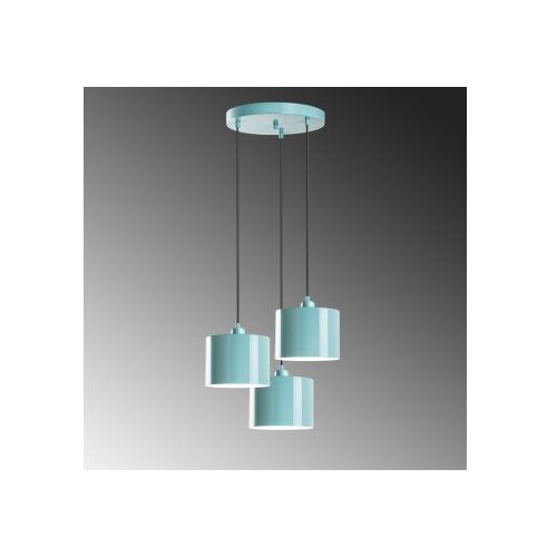 Opviq duz - 195Turquoise - 3 turquoise chandelier Slike
