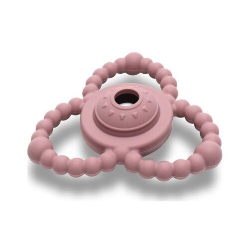 Lorelli silikonska glodalica/zvecka za bebe - natural deep pink ( 10210840002 ) Cene