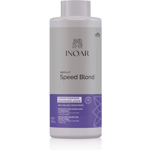 INOAR Absolut Speed Blond Conditioner regenerator za plavu i kosu s pramenovima 800 ml Slike